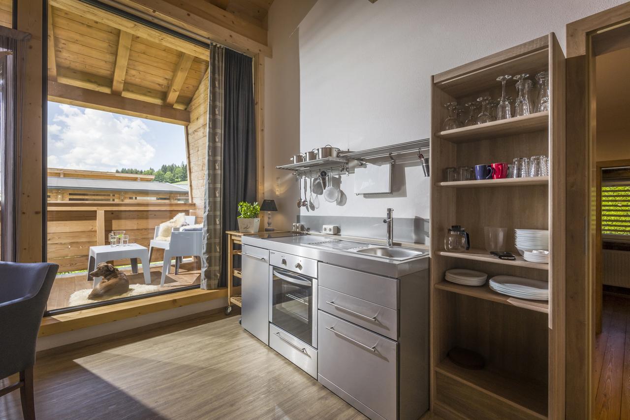 Narzenhof Wellness Chalets, Familien & Luxus Apartments Am Bauernhof Sankt Johann in Tirol Exterior photo