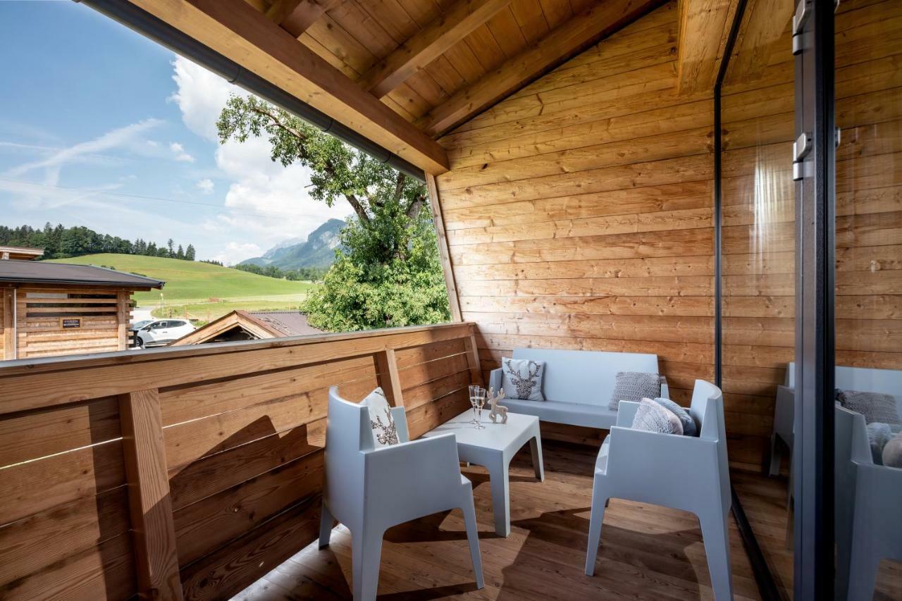 Narzenhof Wellness Chalets, Familien & Luxus Apartments Am Bauernhof Sankt Johann in Tirol Exterior photo
